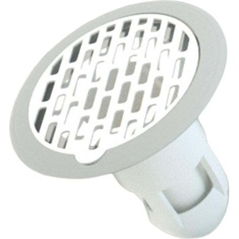 Accessoires d'évier clapet anti-retour d'évier de douche, clapet anti-retour de plomberie de salle de bains, blanc