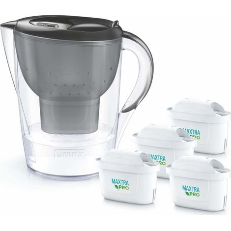 Jarra filtrante Brita Marella capacidad 2,4 L indicador filtro