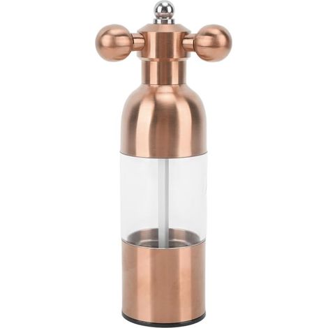Moulin à poivre manuel, inox, mécanisme céramique, rose (1/5)