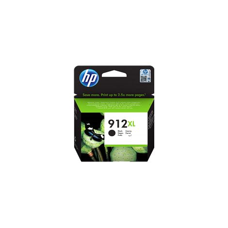 HP 912XL - Alto rendimiento - negro - original - cartucho de tinta - para Officejet 80XX, Officejet Pro 80XX