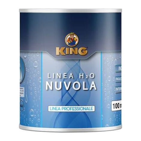 NUVOLA SMALTO ACRIL.H2O ML.100 NERO LUCIDO. Prezzo per 1 pezzo.