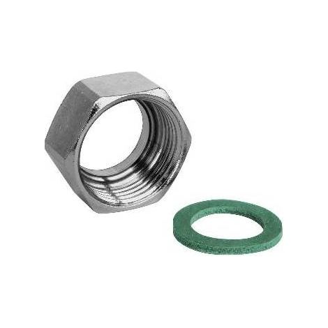 DADO IN OTTONE PER TUBI FLESSIBILI ACQUA 3/4 ATON