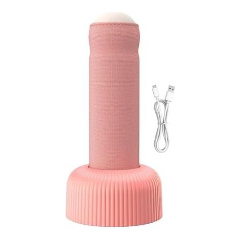 Veilleuse enfant mignonne, lampe colonne rechargeable, 15 x 5 cm, lumière d'ambiance douce, lampe de chevet portable, lampe de nuit décorative au design moderne, idéale pour la maison, les garçons et (1/5)