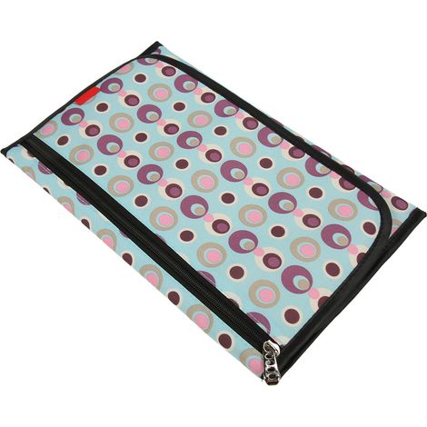 Matelas à langer pliable imperméable pour bébé, portable et compact pour voyages (1/5)
