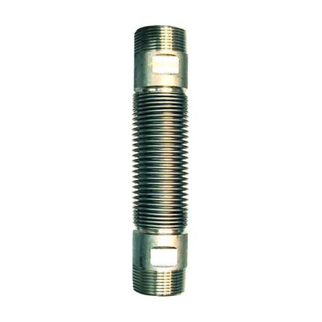 Uniburner 3/4  M/M vibration inoxydable  0,5 bar gaz