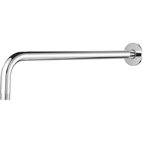 Duscharm Verlängerung 38cm Edelstahl Wandmontage Chrom für Regenduschkopf (1/5)