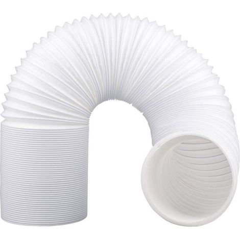 Tuyau de climatiseur portable, tuyau flexible d'échappement AC de 5,9 pouces de diamètre et 90 pouces de longueur, filetage dans le sens inverse des aiguilles d'une montre (1/5)