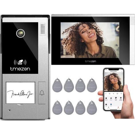 Système de vidéophone, vidéo 1080p, connectivité Wi-Fi, 1M1D (1/2)