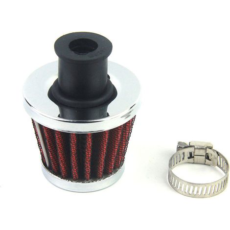 Filtre à air « champignon » 12mm pour carter de moteur (1/5)