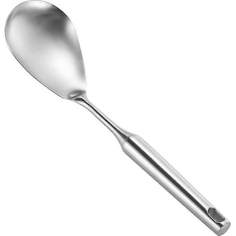Spatule à riz domestique résistante à l'usure, spatule à riz pratique, accessoire pour la maison-31X8X1.5CM-Silver
