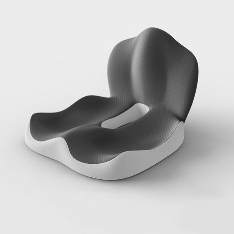 Coussin Assise Ergonomique Mémoire de Forme – Coussin Lombaire – Coussin Bureau Chaise – Coussin Voiture Confort (1/5)