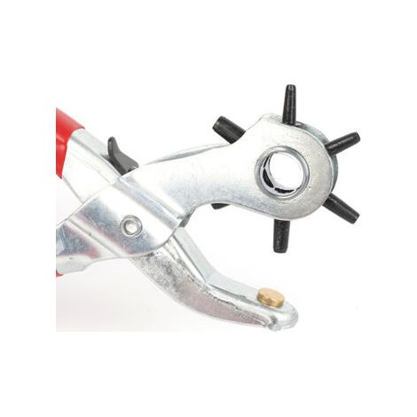 Pince Perforatrice Appareil Trous Ceintures Cuir Bracelets Carton Fabriquée en Allemagne Emporte Piece à 6 Poinçons : 2/2.5/3 / 3.5/4 / 4.5 mm.