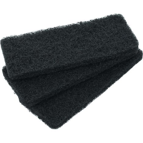 vhbw 3x Activated Carbon Filter compatible with Rotho 1779905092 Rubbish Bin, Compost Bin - 15.9 x 6.9 x 4 cm