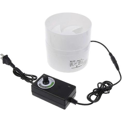 Ventilateur de conduit silencieux en ligne 220 V/110 V, extracteur d'air pour la maison, 10 cm (4 pouces) (1/5)