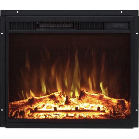 Cheminée électrique encastrable Lisa 60cm - 900/1800 W (1/3)