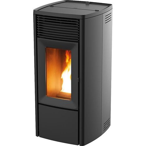 MCZ Pelletofen wassergeführt EGO Hydromatic Air M2+ 11,9kW Schwarz Holzpellets (1/4)