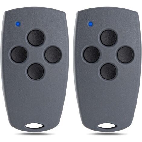 Juego de 2 transmisores de mano de repuesto para Marantec Digital 212-433 211-433 221-433 - Compatible con Marantec d313 382 384 d302 d304 433