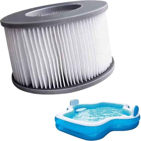 Hot Tub Filter, Swimming Pool Replacement Cartridge, Spa Water Purification System, Durable Filtration Accessory for Inflatable Hot Tubs and Efficient Pool Maintenance (1/5)
