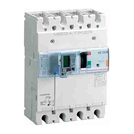 BTIT724B100MD MEGATIKER M2 250B elektronischer Kompaktleistungsschalter 3P+N - In= 100A - Icu 25kA