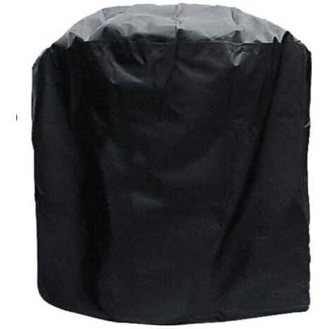 Barbecue Grill Couverture De Barbecue Rond Imperméable À l'eau, Barre Extérieure Pluie Noir Anti-Poussière Charbon De Gaz Barbe Électrique (Taille : 58x77cm)