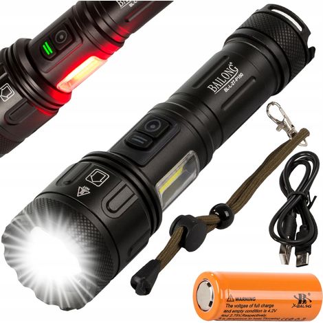 Taschenlampe BAILONG L-27-P160 (80) GABA (1/5)