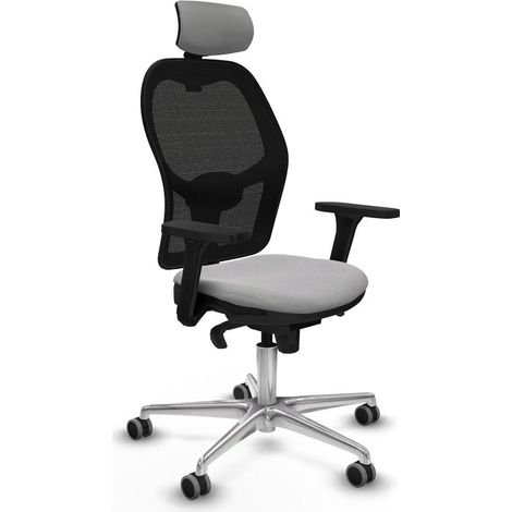 Piqueras y Crespo 3D086G2 Sedia da Ufficio Grigio Chiaro