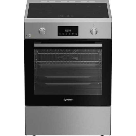 Indesit I6I8LCSX Table Induction 60 cm 4 Zones 72 L Four Électrique Inox