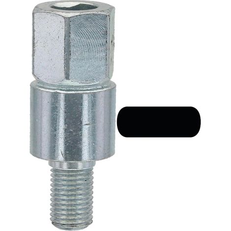 Adattatore per albero decespugliatore M6 x ovale 6,5 mm