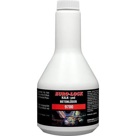 Détartrant et solvant béton EURO-LOCK LOS 9700 500ml