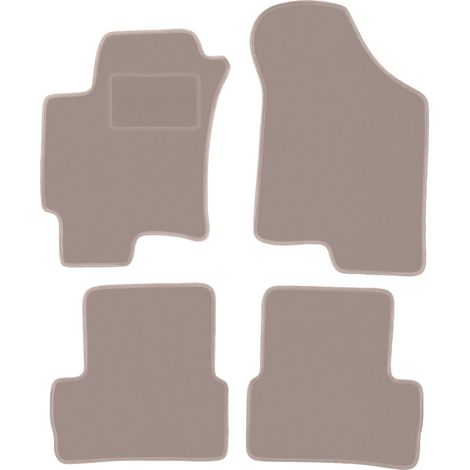 Beige Veloursmatten für: Hyundai Coupe II GK Coupé (2001-2008) (1/5)