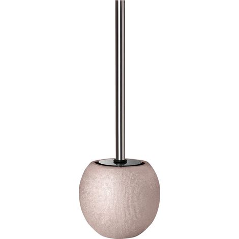 GLITTER PORTA SCOPINO CERAMICA ROSA RAMATO CON MAN (1/4)