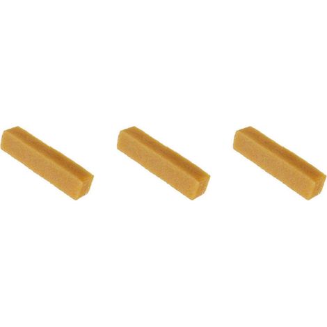 3 bâtonnets de nettoyage abrasifs, pour ponceuse à bande, nettoyant pour tambour, nettoyant pour papier de verre, gomme compatible avec les ponceuses à bande. (1/5)
