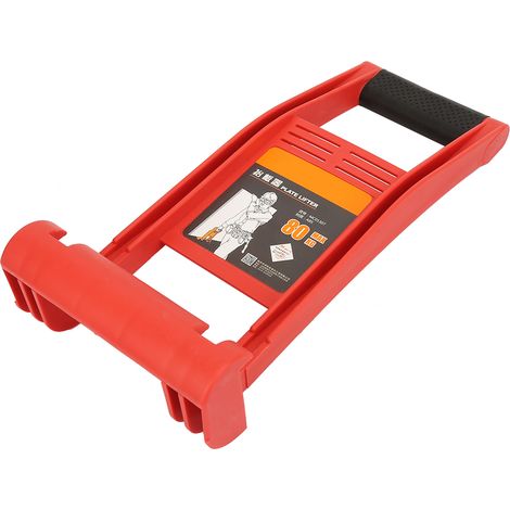 Plaque de levage 80 kg ABS avec poignée antidérapante pour panneaux, plaques et chargement de contreplaqué (1/4)