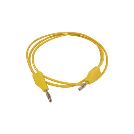 CORDONS DE MESURE (FICHE BANANE 4mm) / JAUNE TLM8Y RI3650 (1/3)