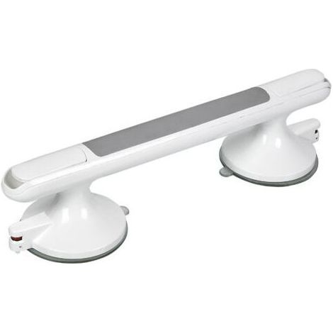 Barra de apoyo de plástico para bañera, barra de apoyo para ducha con ventosa, barra de apoyo de pared con ventosa (1/5)