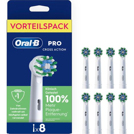 Oral-B Pro CrossAction 8er Aufsteckbürsten