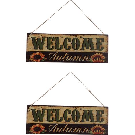 de 2 panneaux décoratifs muraux en bois avec tournesol pour (1/4)