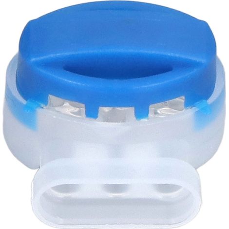 Lot de 20 borniers 3 voies en plastique technique, connecteurs fil sans dénudage pour tondeuse robot, étanche, Ø fil 0.5-1.5 mm² (1/5)