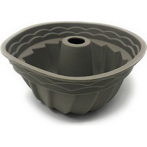 TRADE SHOP - Stampo In Silicone Antiaderente Per Dolci Teglia Da Forno Per Torta 23 Cm - (1/2)