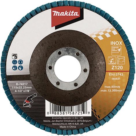 D-74217 Disco a lamelle 115 x 22,23 mm, Z120
