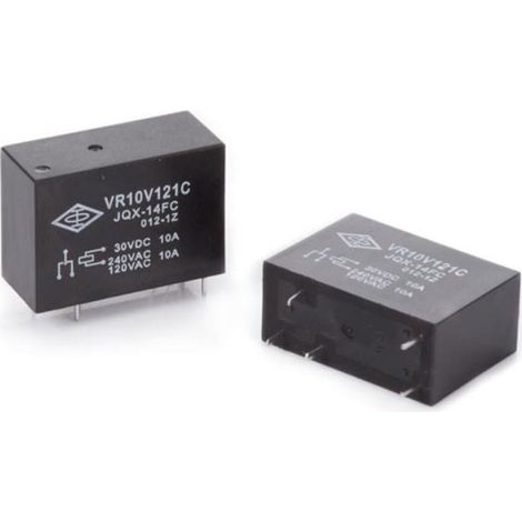 RELE' VERTICALE 10A/30VDC-220VAC,1 x INVERTER 12Vdc (1/2)