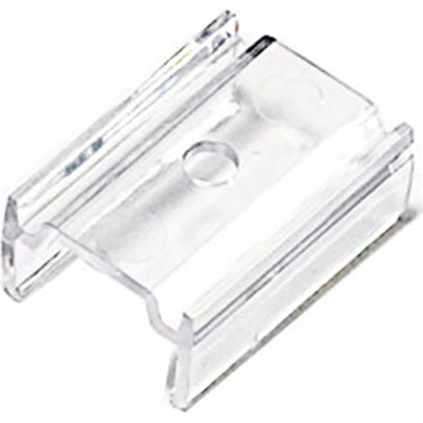 Confezione 20pz clip in plastica trasparente gea led gstp07