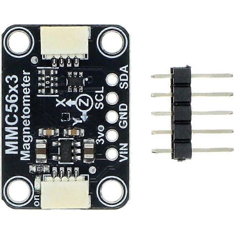 Hochempfindliches triaxiales Magnetometermodul MMC5603 für die STEMMA QT/Qwiic-Schnittstelle (1/5)