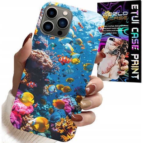 Custodia per iPhone 11 PRO - barriera corallina, pesci colorati, mondo sottomarino dei pesci (1/5)