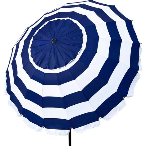 Strandsonnenschirm aktive beach umbrella UV50 Schutz windfest 240 cm