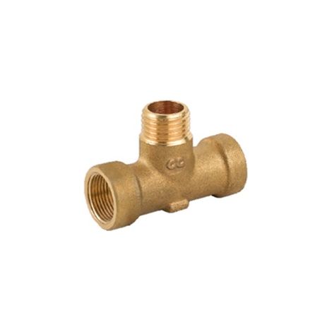 TEE FMF IN OTTONE GIALLO 1/4"