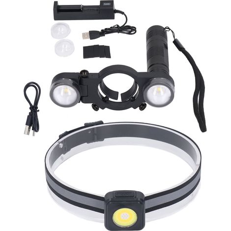 Kit d'éclairage pour pistolet à peinture, buse de pulvérisation LED réglable et lumières de Pot pour la peinture automobile
