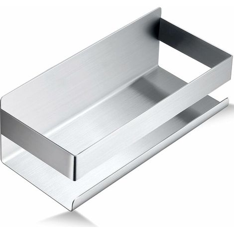 Self-Adhesive Shower Shelf Drill-Free Shower Basket Bathroom Shelf Stainless Steel SUS304 (1/5)