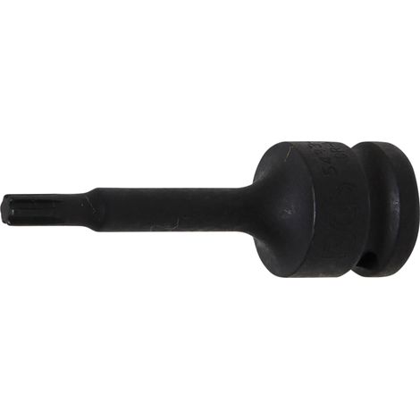 Chiave a bussola  lunghezza 75 mm  12,5 mm (1/2")  profilo a cuneo (per RIBE) M6