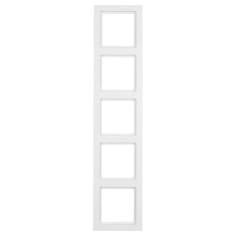 Plaque de finition Berker q.3 plastique blanc 38 cm